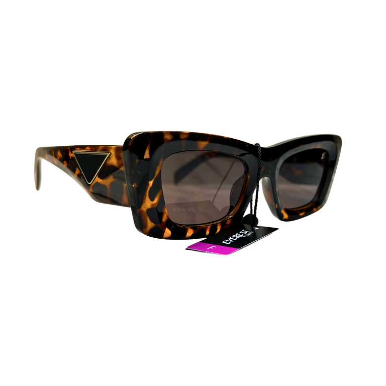 Bold Tortoise Square Sunglasses