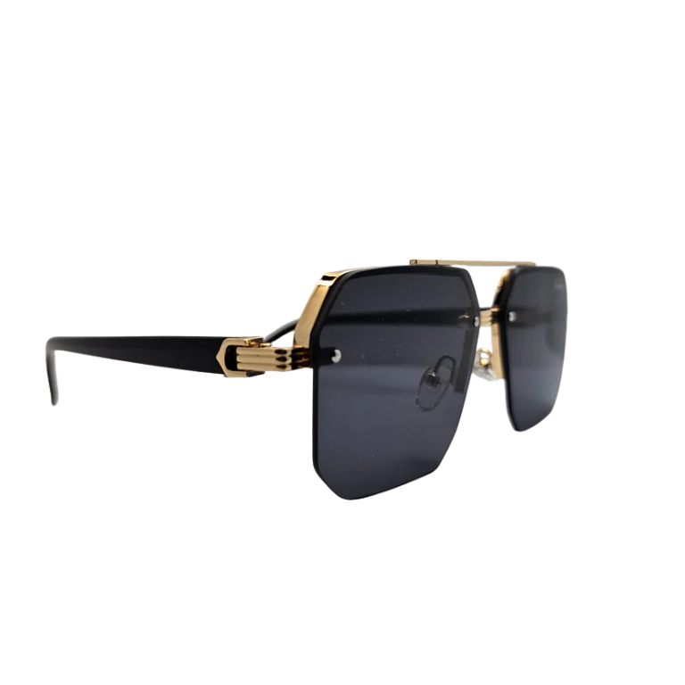 Geometric Rimless Sunglasses
