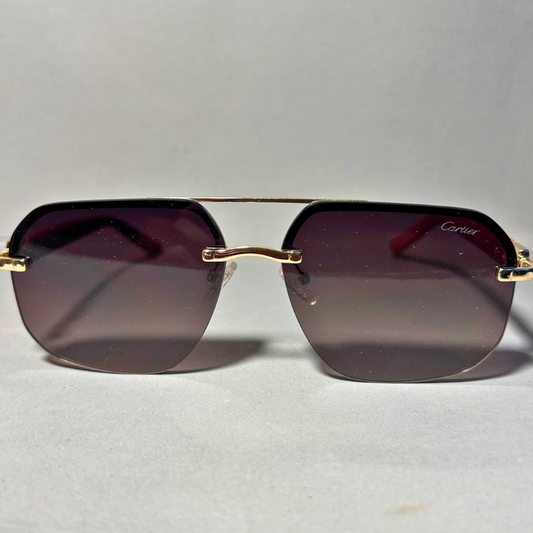 Gradient Rimless Sunglasses