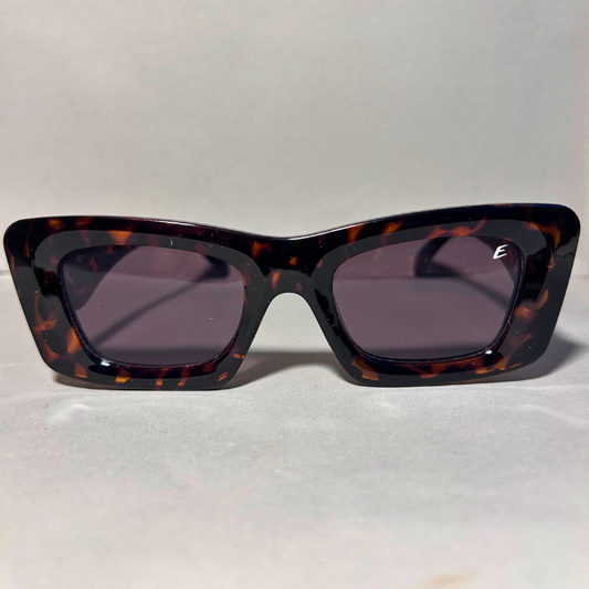 Bold Tortoise Square Sunglasses