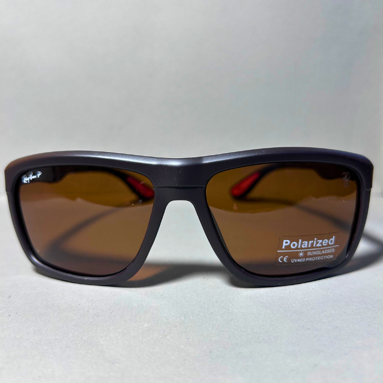 Ray-Ban Ferrari Matte Brown