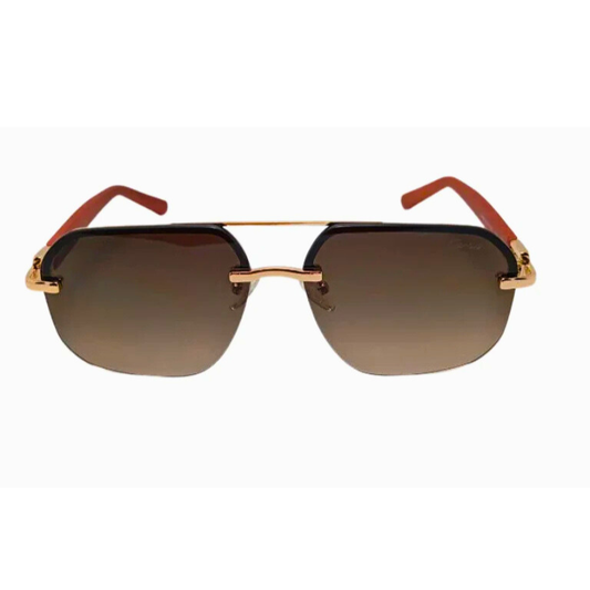 Gradient Rimless Sunglasses