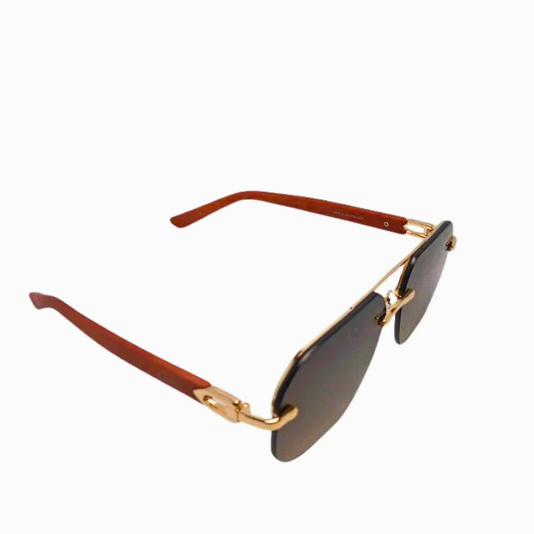 Gradient Rimless Sunglasses