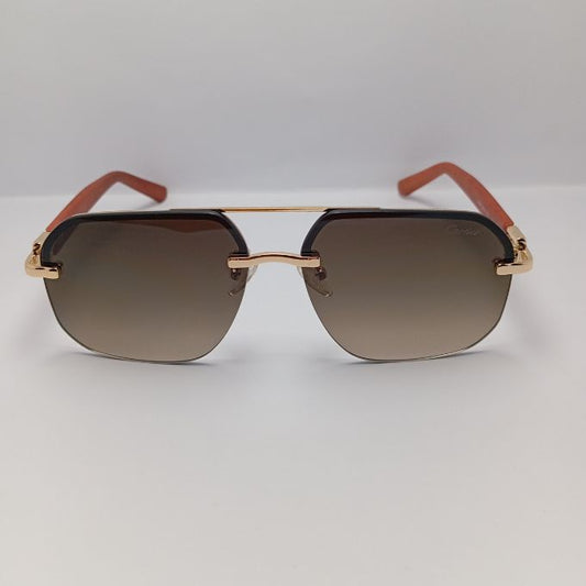 Gradient Rimless Sunglasses