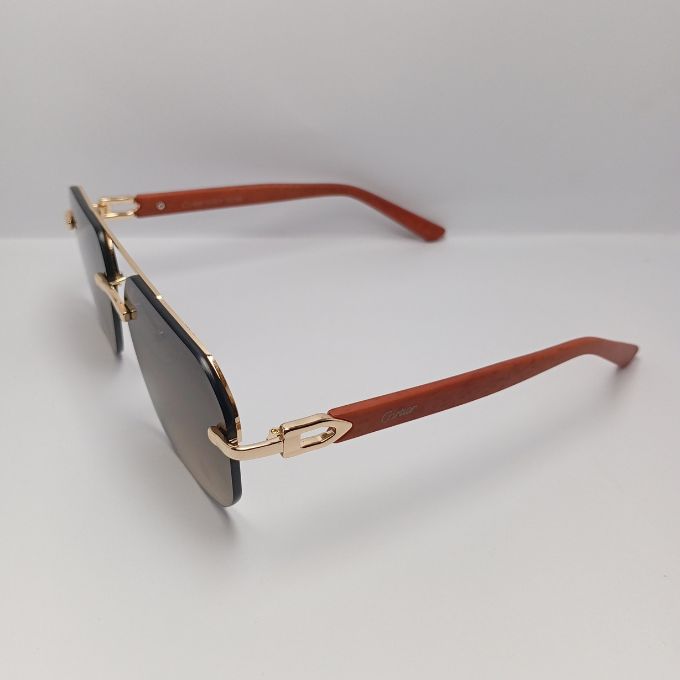 Gradient Rimless Sunglasses
