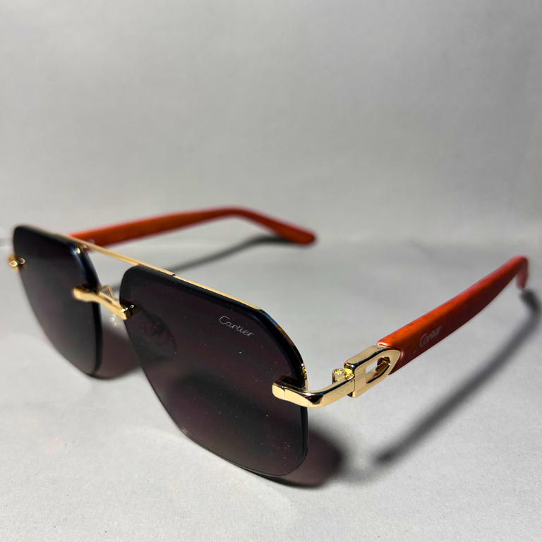 Gradient Rimless Sunglasses